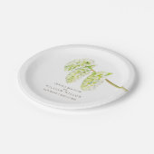 Teller für Hochzeitsfeiern (Schrägansicht)