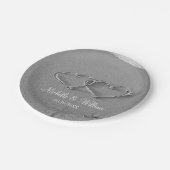 Teller für Hochzeitsfeiern und Strandausflüge (Schrägansicht)