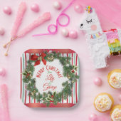 Teller für hübsche rote und grüne Kleider (Party)