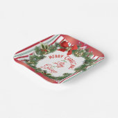 Teller für hübsche rote und grüne Kleider (Gewinkelt)