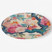 Teller für japanische Party (Schrägansicht)