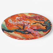 Teller für japanische Party (Schrägansicht)