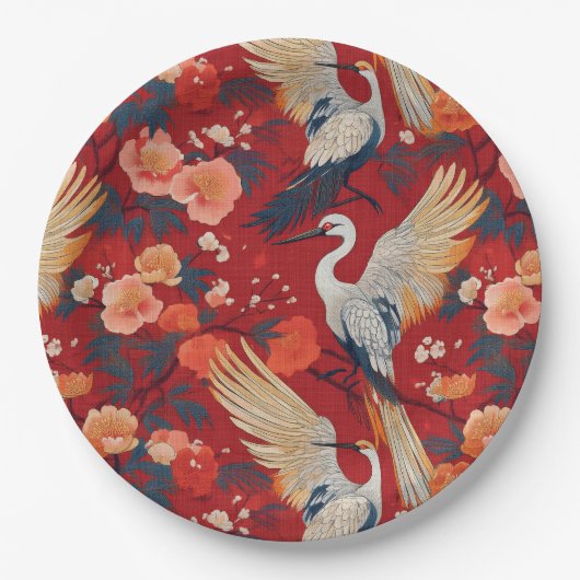 Teller für japanische Party (Vorderseite)