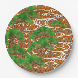 Teller für japanische Party