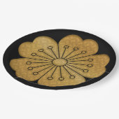 Teller für japanische Party (Schrägansicht)