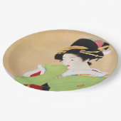 Teller für japanische Party (Schrägansicht)