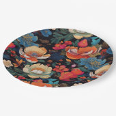 Teller für japanische Party (Schrägansicht)