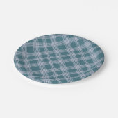 Teller für Kariertes Musterpapier aus dem Mikrofon (Schrägansicht)