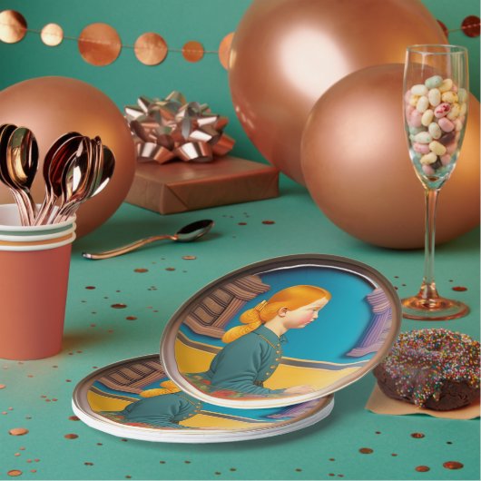 Teller für klassisches Kinderdesign (Multi)