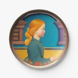 Teller für klassisches Kinderdesign