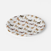 Teller für kleine Pferdefohlen (Schrägansicht)