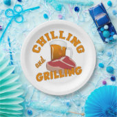 Teller für Kühl- und Grillpapier (Party)