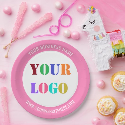 Teller für kundenspezifische Firmenlogos und Textg (Party)