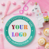 Teller für kundenspezifische Firmenlogos und Textg (Party)