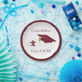 Teller für kundenspezifisches Papier im Abschluss (Party)