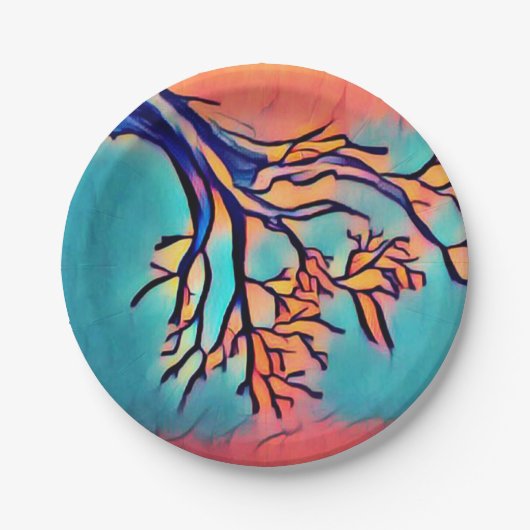 Teller für künstlerische Baumuster (Vorderseite)