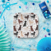 Teller für Labrador-Retriever (Party)