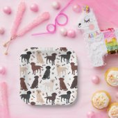 Teller für Labrador-Retriever (Party)