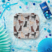 Teller für Labrador-Retriever (Party)