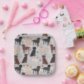 Teller für Labrador-Retriever (Party)