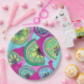 Teller für lila Party (Party)