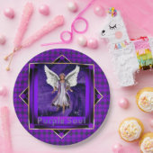 Teller für lila Soul (Party)