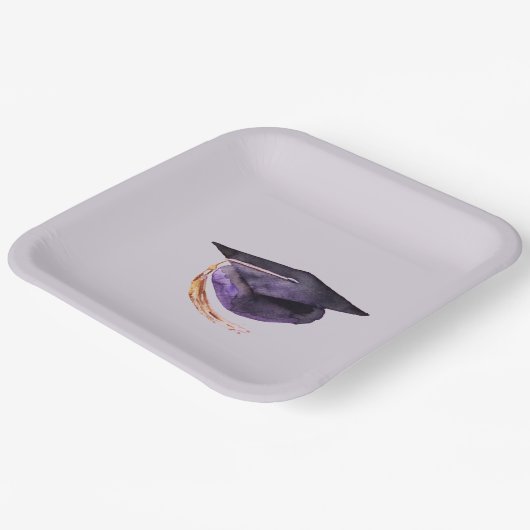 Teller für lila- und Lavendeltiefgangsstufen (Gewinkelt)