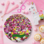 Teller für mehrfarbige Tulips (Party)