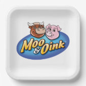 Teller für Moo- und Oink-Papiere (Vorderseite)