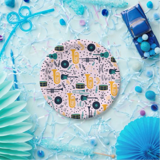 Teller für Musikinstrumente (Party)