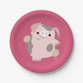 Teller für niedliche Cartoon (Vorderseite)