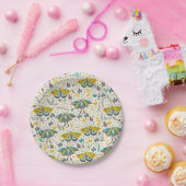 Teller für niedliche Motordrucke (Party)