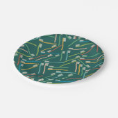 Teller für niedliche Zahnärzte (Schrägansicht)