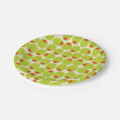 Teller für niedliches Olivepapier (Schrägansicht)