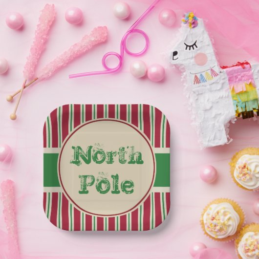 Teller für Nordpol (Party)