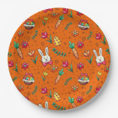 Teller für Orange Oaster Musterpapiere (Vorderseite)