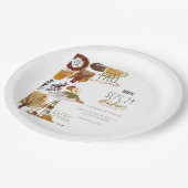 Teller für Papier und Party (Schrägansicht)