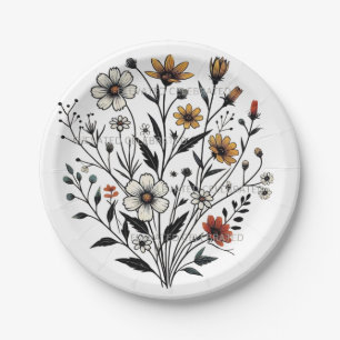 Teller für Papier und Party