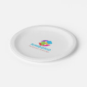 Teller für Papier und Party (Schrägansicht)