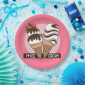 Teller für Papiercreme mit benutzerdefinierter Far (Party)