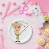 Teller für Papierfächer (Party)