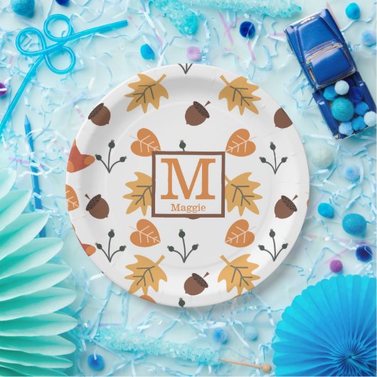 Teller für personalisierte Fallpapiere (Party)