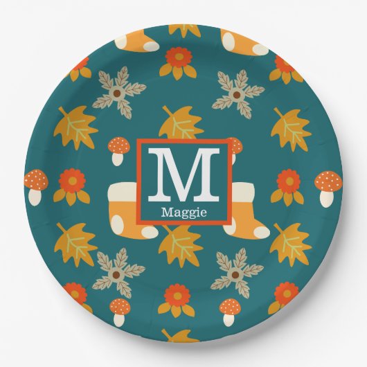 Teller für personalisierte Fallpapiere (Vorderseite)