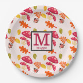 Teller für personalisierte Fallpapiere (Vorderseite)