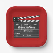 Teller für personalisierte Movie Clapboard (Vorderseite)