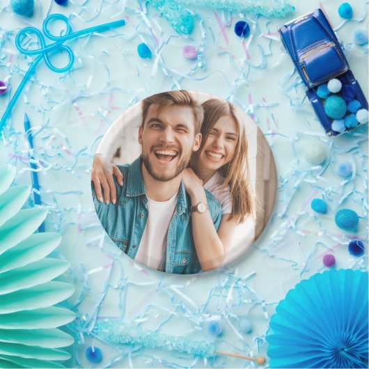 Teller für personalisiertes Foto (Party)