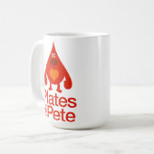 Teller für Peter-Tasse Kaffeetasse (Vorderseite Links)