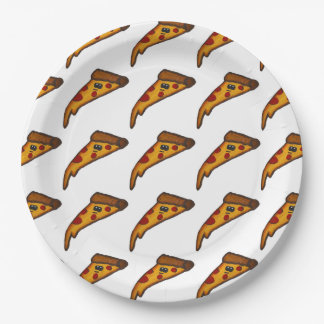 Teller für Pizza-Party aus Papier