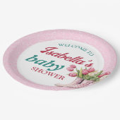 Teller für Regenstiefel und Tulips (Schrägansicht)