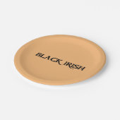 Teller für Schwarzweiß-Papier und Tan-Papier (Schrägansicht)